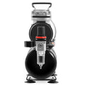 Pointzero 1/5 HP Airbrush Compressor with Air Tank, Regulator, Gauge and Water Trap Quiet Portable Pump
