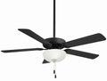 Minka Aire Fans Contractor II Uni Pack 5 Blade Ceiling Fan with Light Kit 18