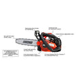 Echo CS-2511T 12 12 In. Bar Chainsaw, Power Tool